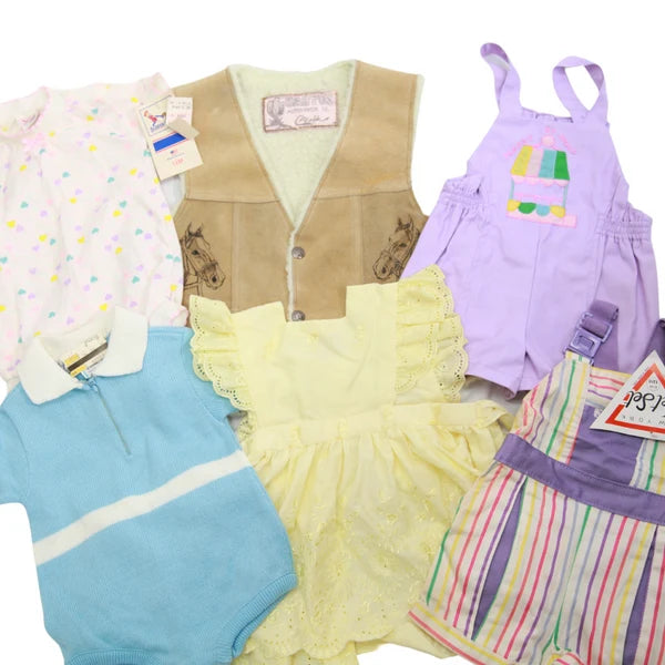Kids Mixed Clothes Modern Y2K Vintage Branded